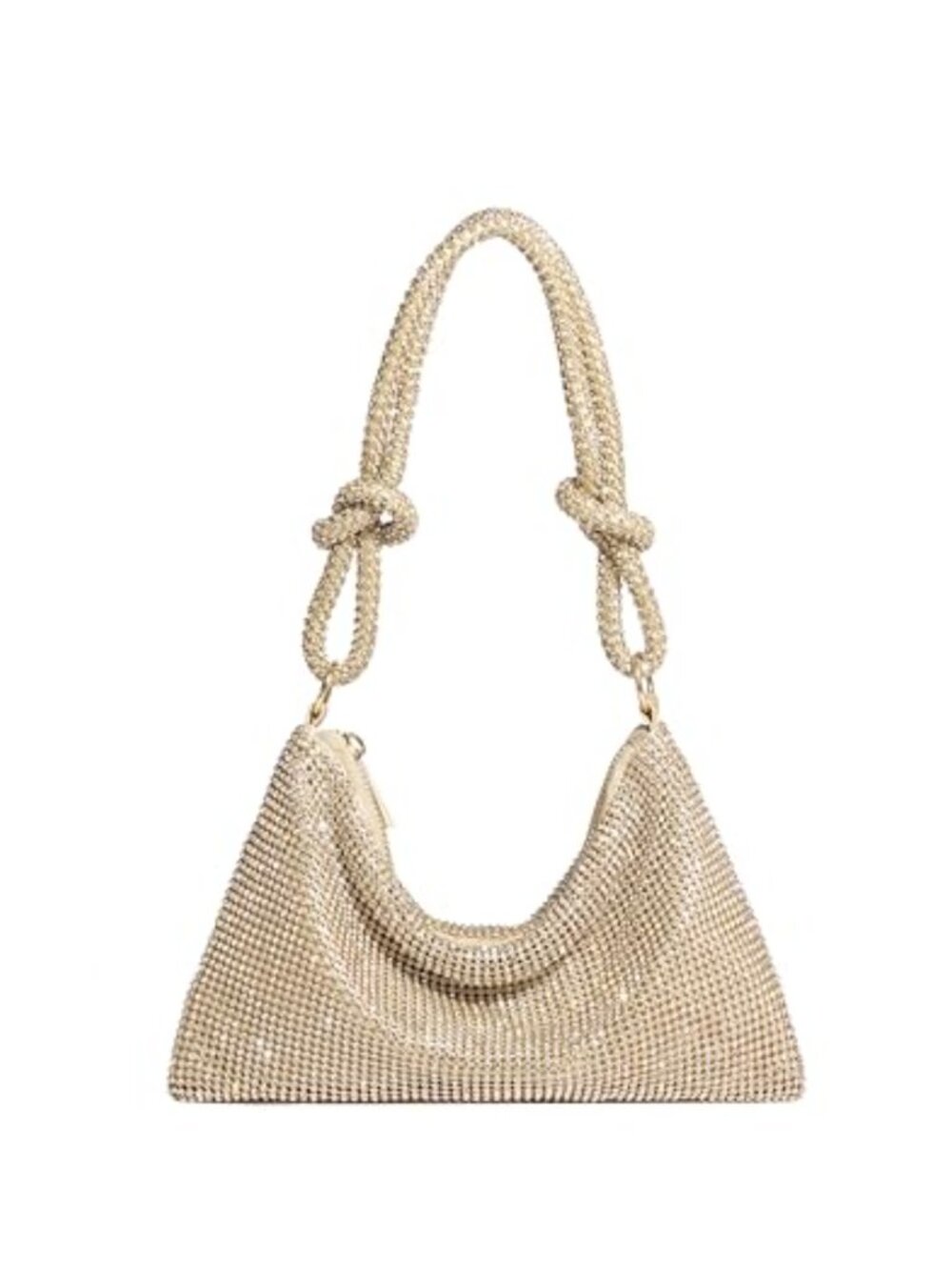 YUWITA Rhinestone Clutch Evening Bag Sparkly Mini Handbag for Women